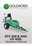 ATV 200 Operator`s manual