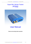 UVI Group PT502 User manual