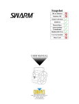 Chauvet Swarm4 User manual