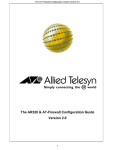 Allied Telesyn International Corp AT-1500T Specifications