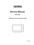 Daewoo KOC-154K8S Service manual