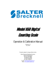 Salter Brecknell B 120 Specifications