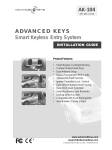 Advanced Keys AK-PSB05 Installation guide