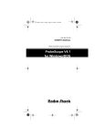 Radio Shack 310 Owner`s manual