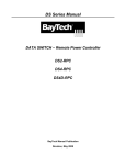 Cisco BayTech DS Series Owner`s manual