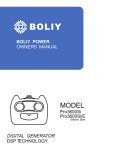 BOLIY Pro3600Si Specifications