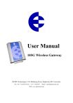 Elpro Technologies 105U-G User manual