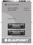 Blaupunkt SANTA CRUZ MP36 Operating instructions