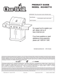 Char-Broil 463460710 Product guide