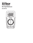 Extech Instruments MN15A User`s guide