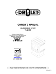 Drolet Yukon Owner`s manual