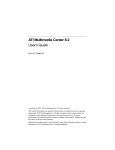 ATI Technologies MULTIMEDIA CENTER 8.2 User`s guide