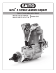 Saito FG-36B Instruction manual