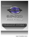 Ampeg SVT-5 PRO Specifications