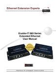 Enable-IT 860 Series User manual