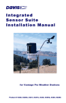 DAVIS Vantage Pro2 ISS Installation manual