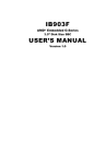 American Megatrends IB903F User`s manual