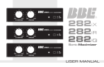 BBE Sound ARS2 User manual