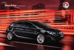 Vauxhall 2011 Astra Technical data