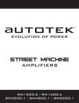 Autotek SM1600.2 Specifications