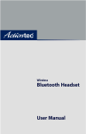 ActionTec BTHS-6023 User manual