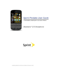 BlackBerry Q10 Smartphone User Guide