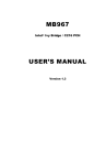 American Megatrends MB967 User`s manual