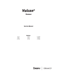 DENTSPLY Vulcan Box A-130 Service manual