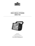 Chauvet DMX-750 Specifications