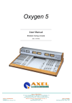 Axel Oxygen 5 User manual