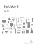 Bang & Olufsen BeoVision 8 User`s guide