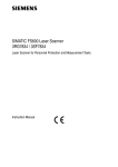 Siemens SIMATIC FS600 Instruction manual