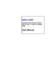 Advantech UNO-1140/F User manual