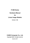 Casio MT-600 Hardware manual