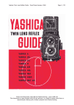 Yashica Twin Lens Reflex Guide - Focal Press January