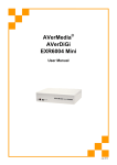 Avermedia EXR6004 User manual