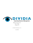 Dividia DVS User guide