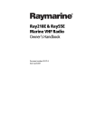 Raymarine Ray55E Specifications