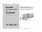 Sharp CD-SW200 Specifications