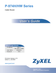 ZyXEL Communications SMG-700 User`s guide