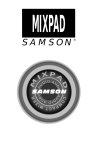 Samson MIXPAD Specifications