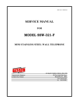 CEECO SSW-321-F Service manual