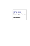 Advantech ACP-2010MB User manual