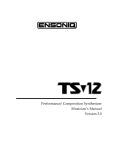 ENSONIQ TS-12 Specifications