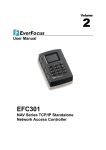 EverFocus EFC301 User manual