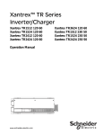 Schneider Electric Xantrex TR1512 230 50 Specifications