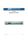 RTS XCP-48-RJ45 User manual