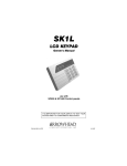 Arrowhead SK1L Owner`s manual