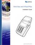 VeriFone Vx510 Installation guide