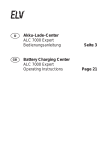 elv ALC 7000 Operating instructions